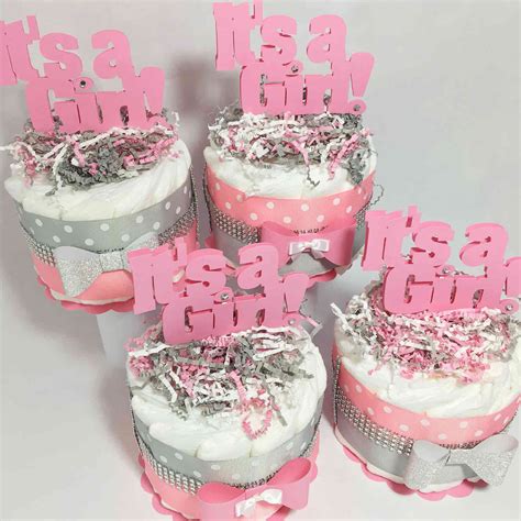 small diaper cake centerpieces|diaper cake centerpieces for tables.